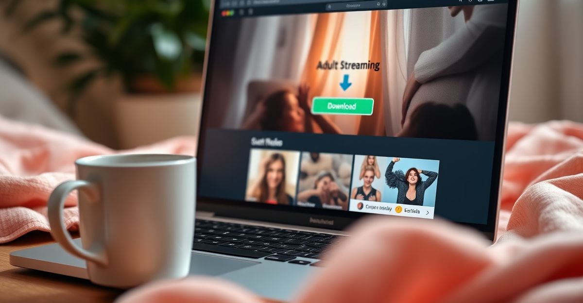 Wat zegt AdultTime zelf over downloaden?